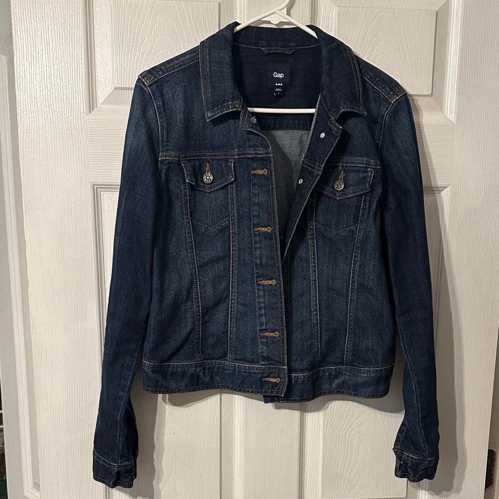 GAP Women's Classic Indigo Jean Jacket